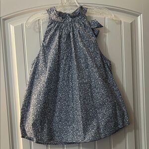 J. Crew Blue Floral Blouse